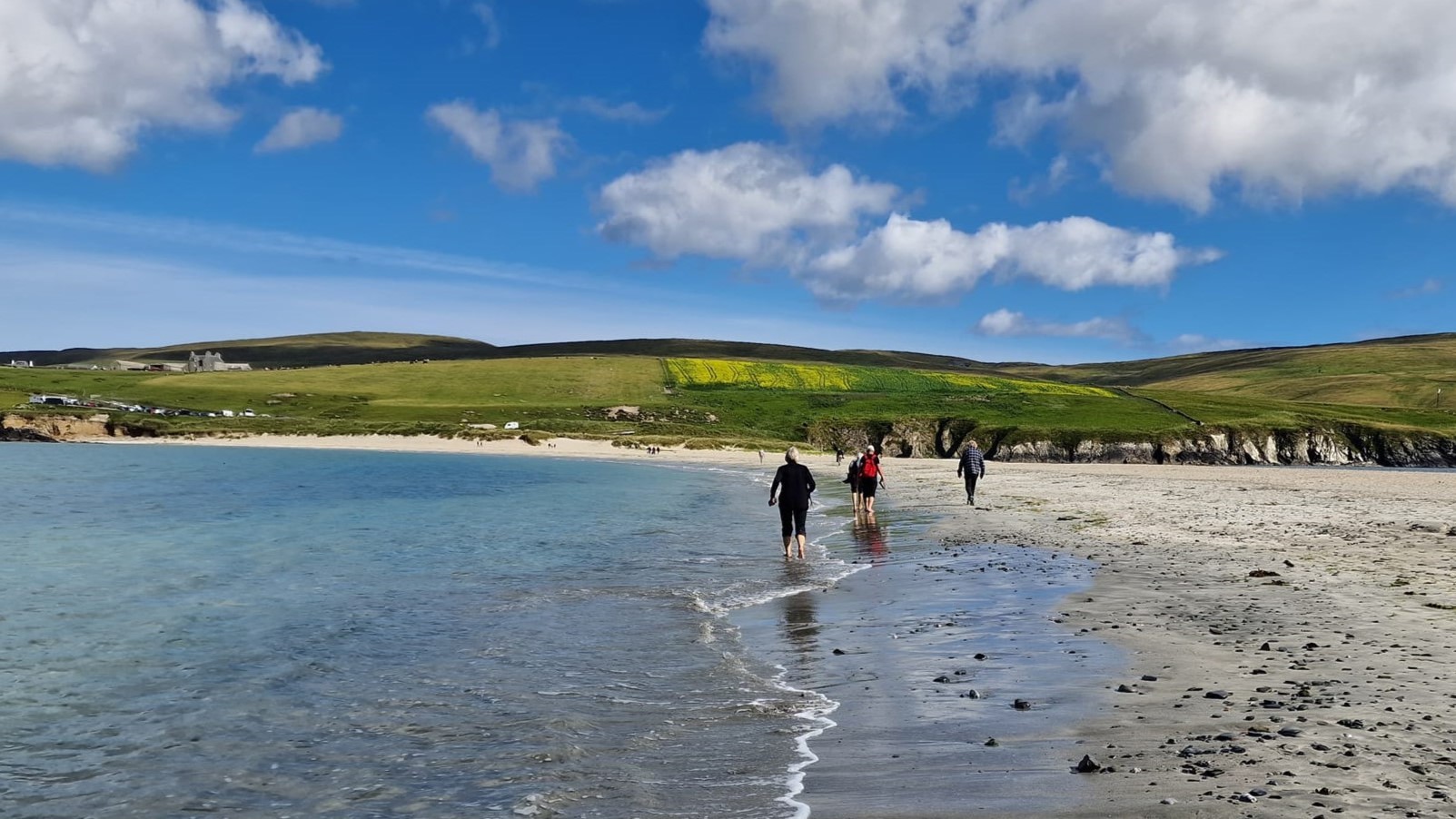 Vandretur p Shetland